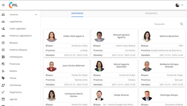 Plataforma de Informacion Legislativa - PIL